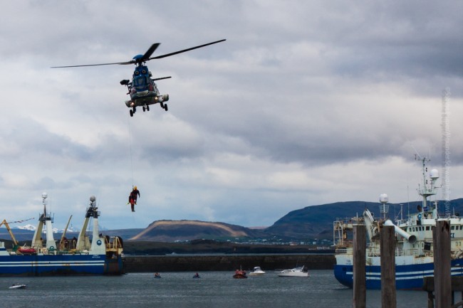 Gerettet von der Hubschraubercrew der isländischen Rettungsbrigade, ©Sabine Burger, Alexander Schwarz, 2011-06-05__MG_0127_00040